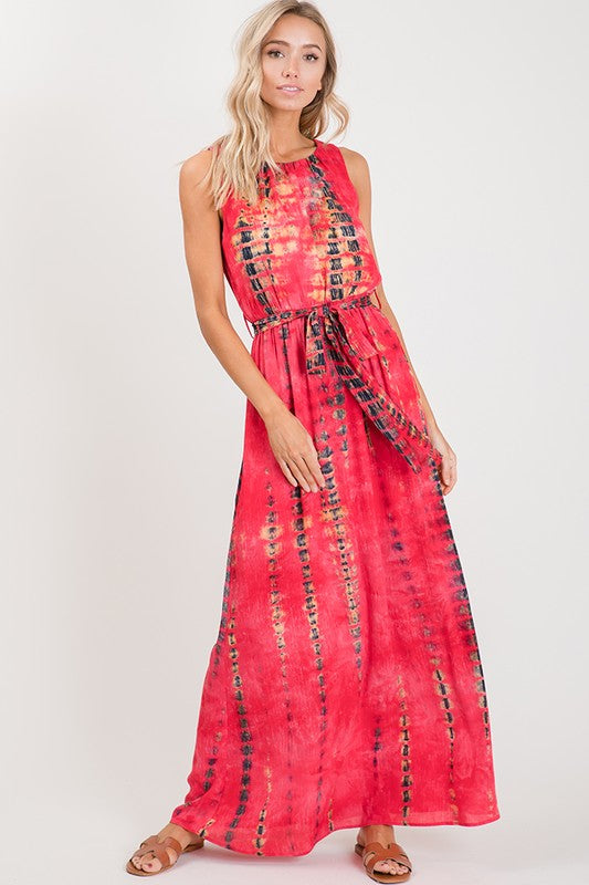 Summer Mode Tie Dye Dress