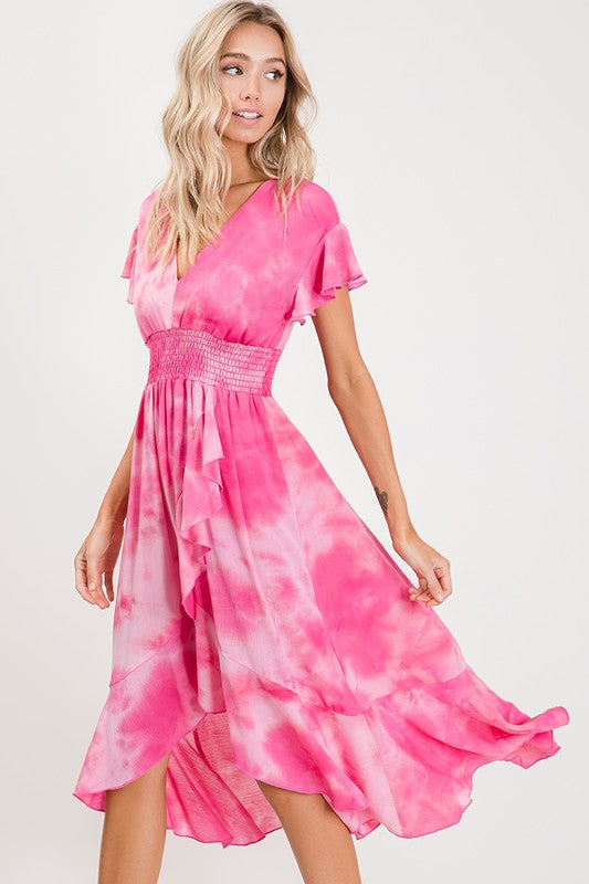 Sunkissed Tie-Dye Dress