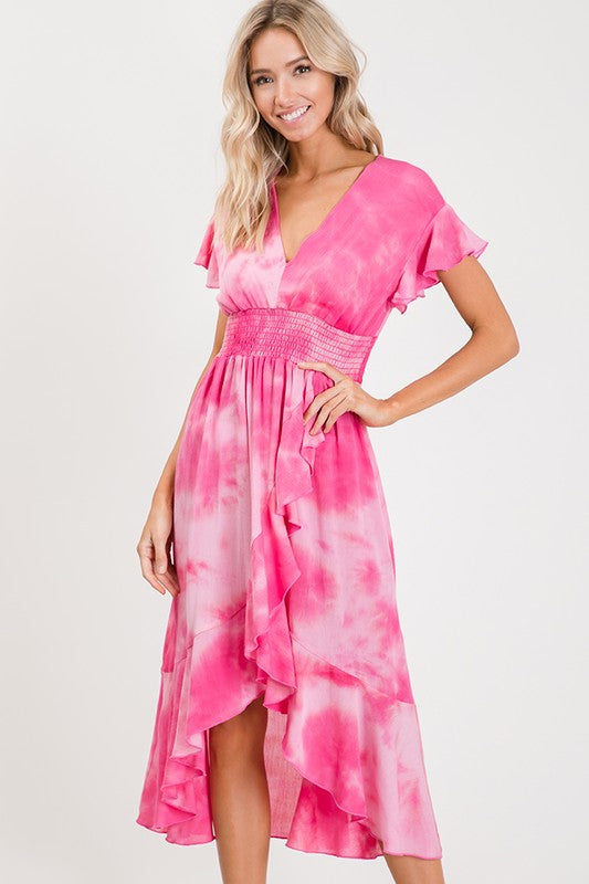 Sunkissed Tie-Dye Dress