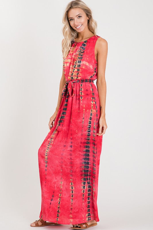 Summer Mode Tie Dye Dress