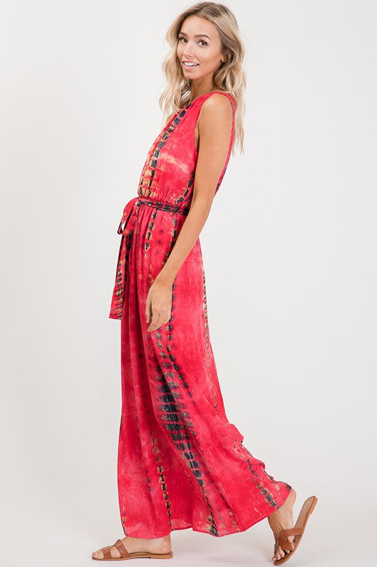 Summer Mode Tie Dye Dress