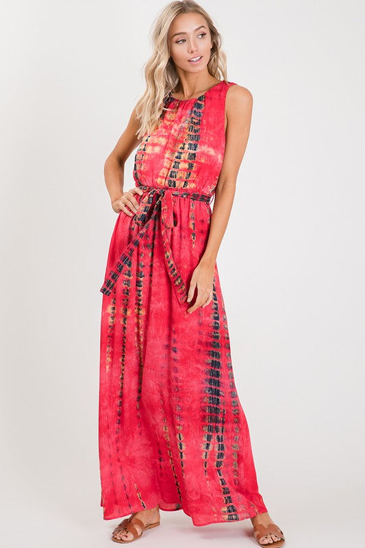 Summer Mode Tie Dye Dress