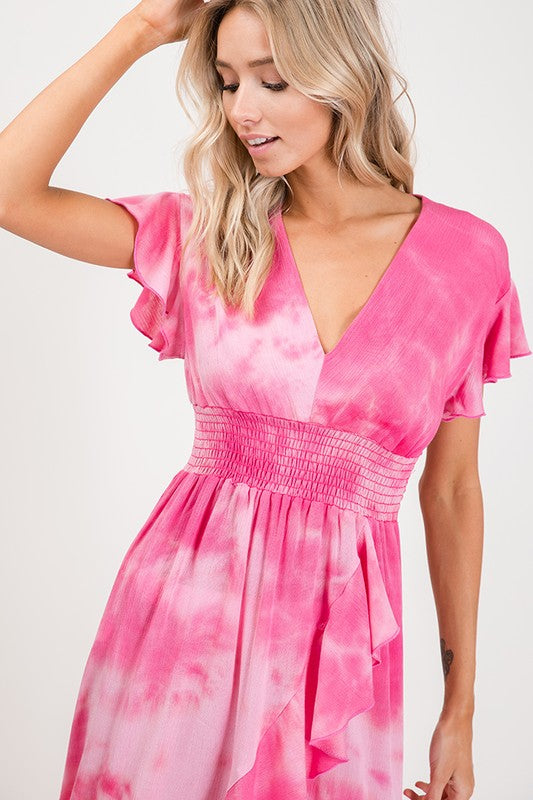 Sunkissed Tie-Dye Dress
