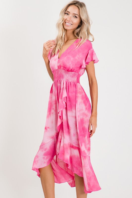 Sunkissed Tie-Dye Dress