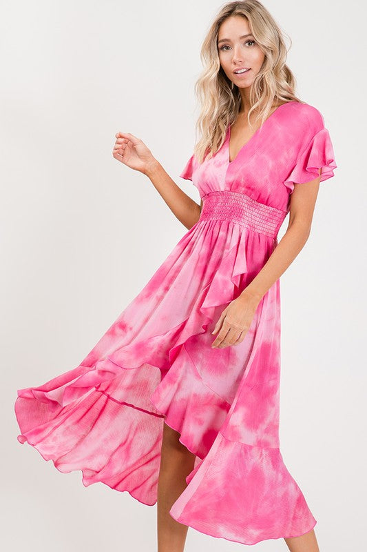 Sunkissed Tie-Dye Dress