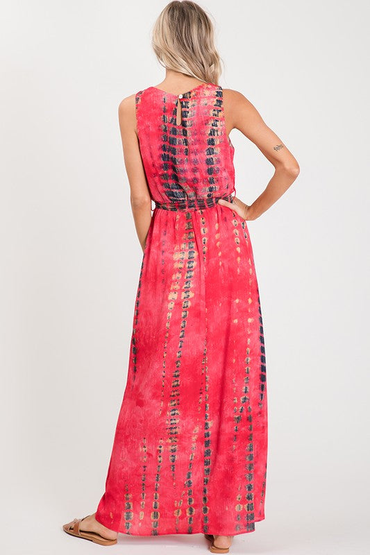 Summer Mode Tie Dye Dress