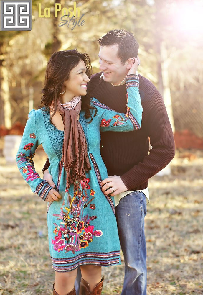 Cuddle with me dress- Brown