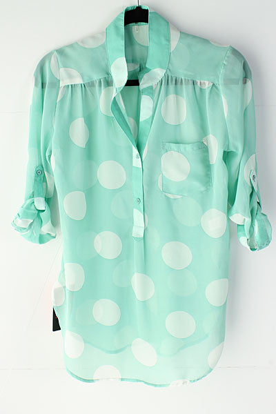 Shabby Dots Top
