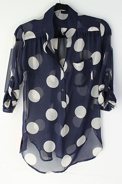 Shabby Dots Top