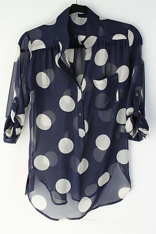 Shabby Dots Top