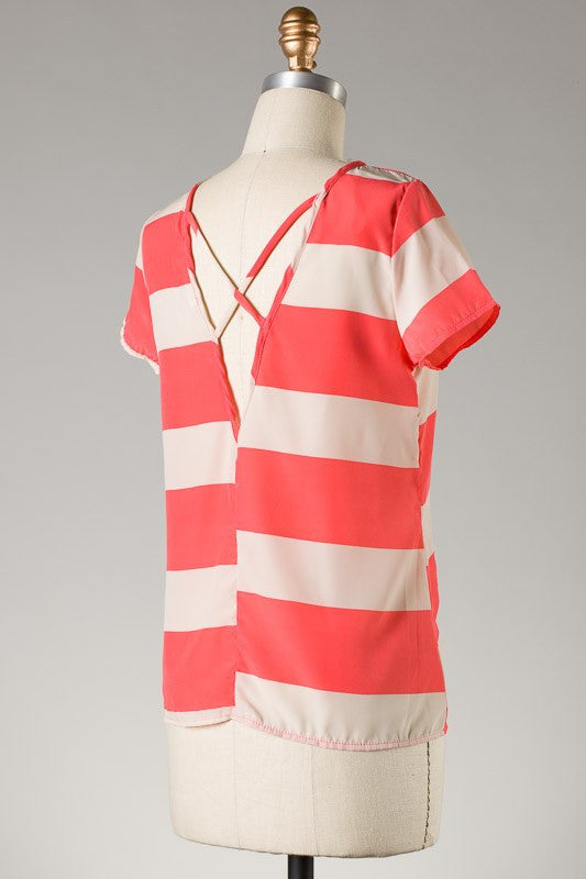 Anything Goes Top (Coral)