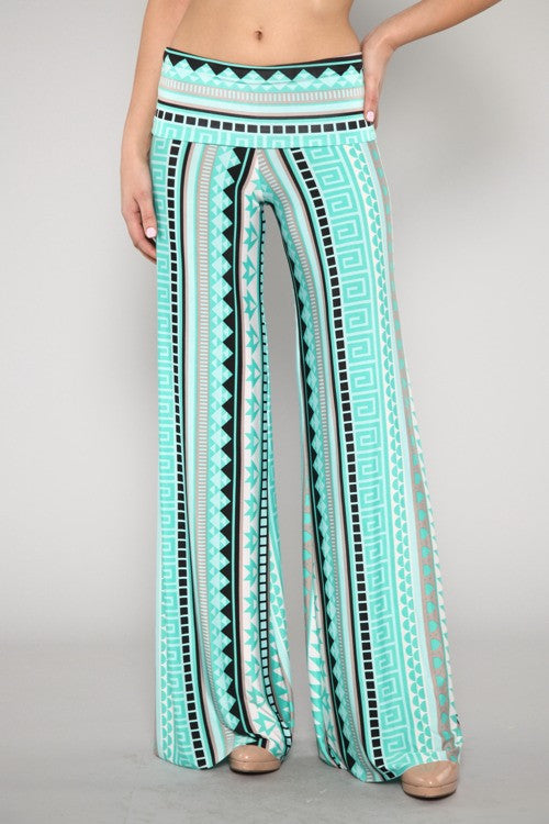 Forever Young Print Bottoms-Coral