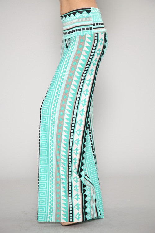 Forever Young Print Bottoms-Coral