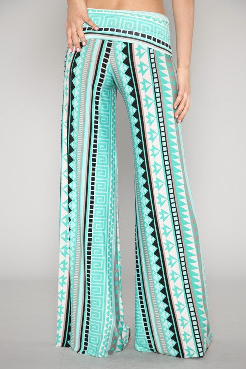 Forever Young Print Bottoms-Coral