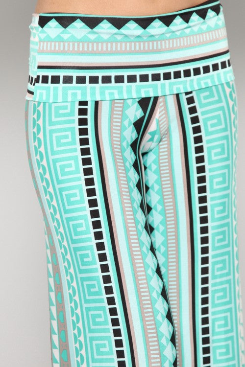 Forever Young Print Bottoms-Coral