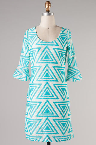 Ritzy Gal Printed Dress