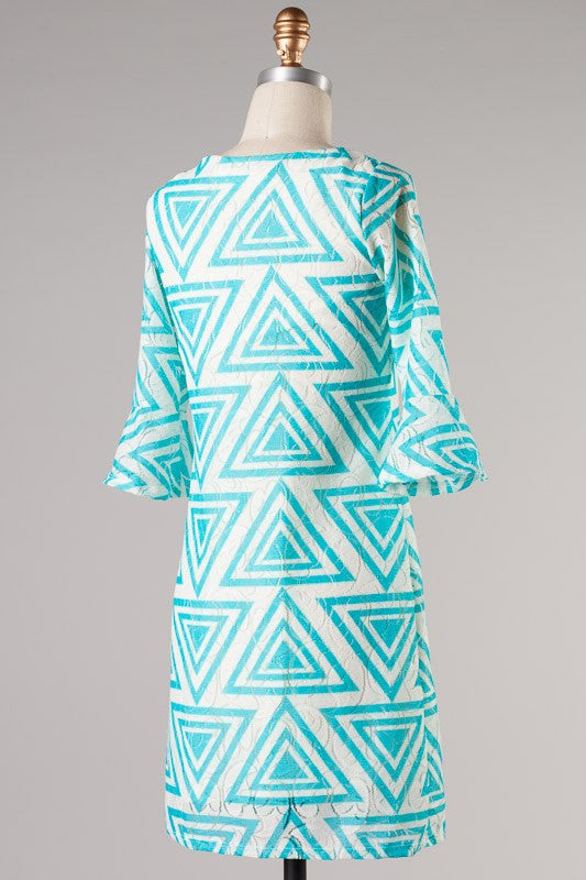 Ritzy Gal Printed Dress