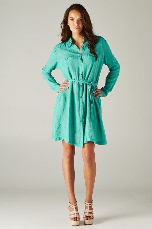 Newport Sage Dress