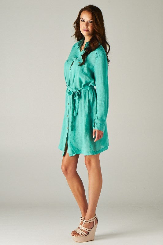 Newport Sage Dress