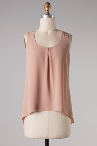 Braided Back Detail Tops