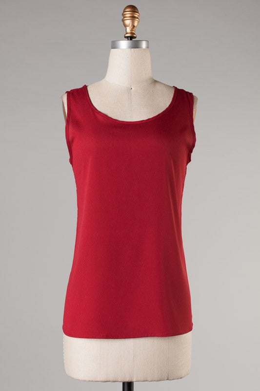 Flaunt Your Style Bow Top-Burgundy