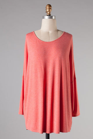 Her Go-To Top-Coral