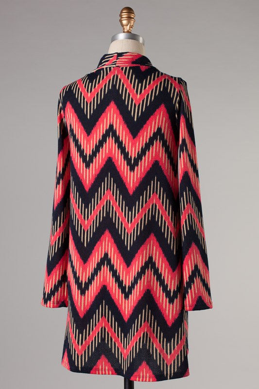 Non-Stop Chevron Cardigan