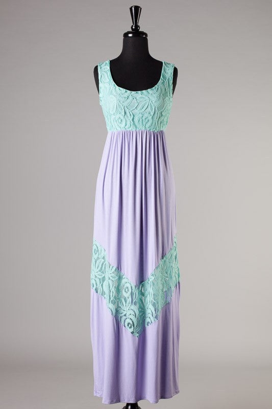 The Juliette Lace Dress-Lavender