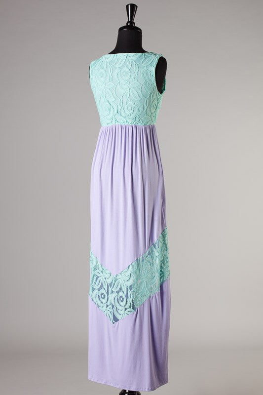The Juliette Lace Dress-Lavender