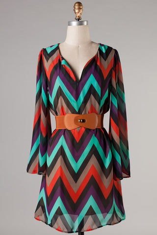 It's Time To Mingle Belted Dress
