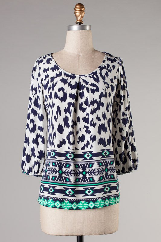 Calling Your Name Top-Navy