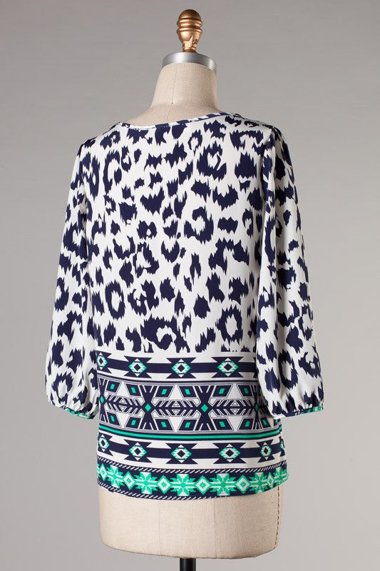 Calling Your Name Top-Navy