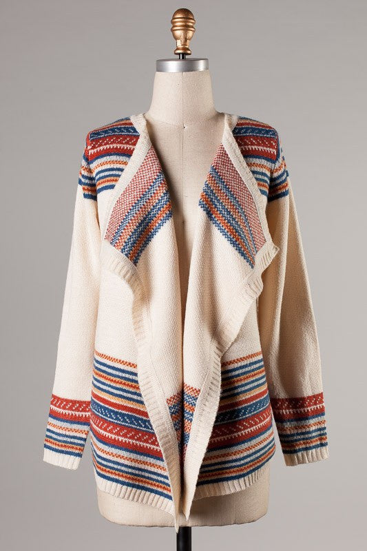 Hometown Girl Cardigan-Ivory