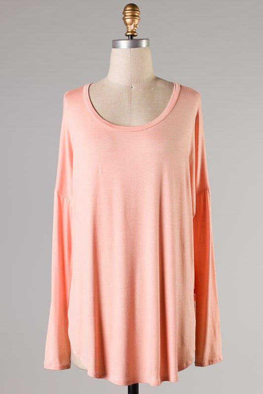 Mountain Lodge Top-Peach