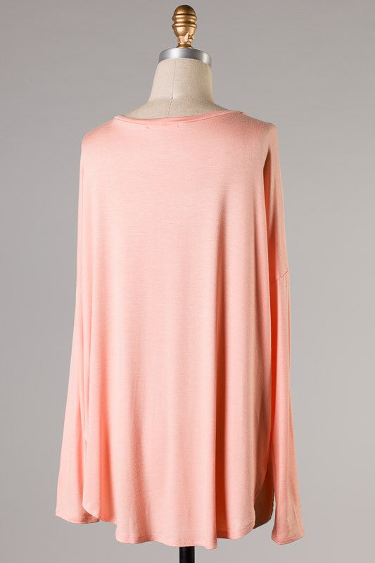 Mountain Lodge Top-Peach