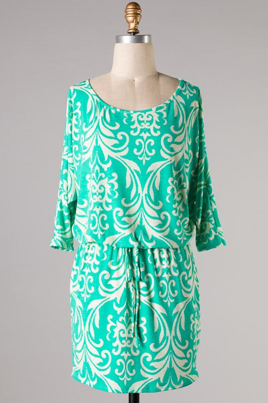 Enjoying The Weather Printed Dress