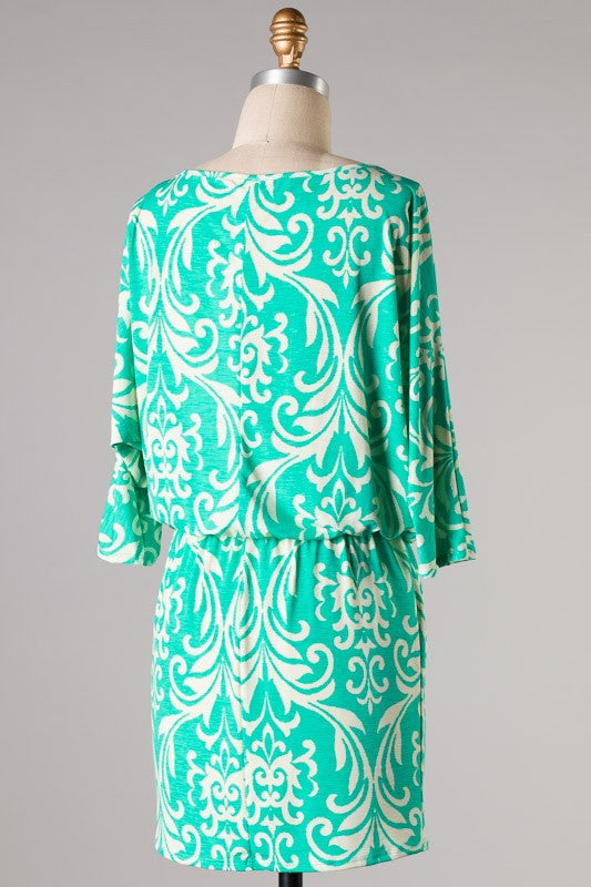 Enjoying The Weather Printed Dress