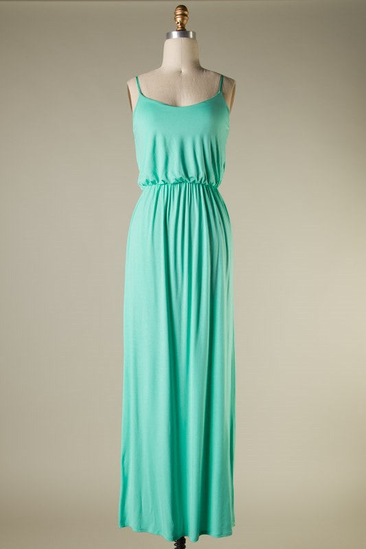 Calm Day Maxi Dress- Apricot