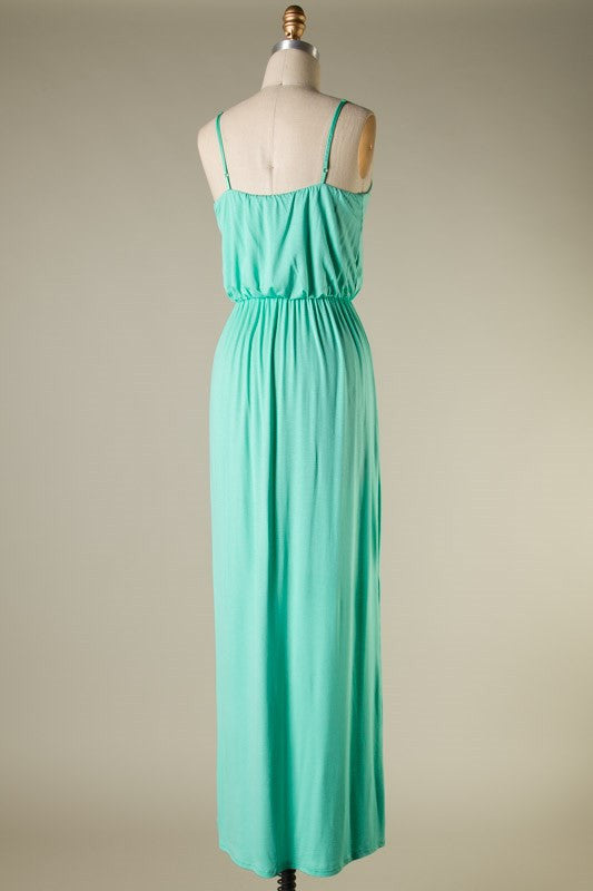 Calm Day Maxi Dress- Apricot