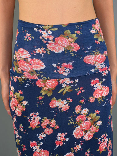 Floral Maxi Skirt