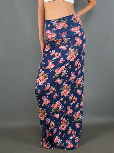Floral Maxi Skirt