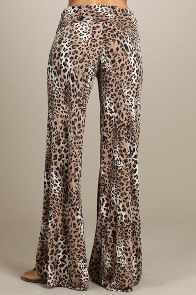 Take A Chance Animal Print Bottoms