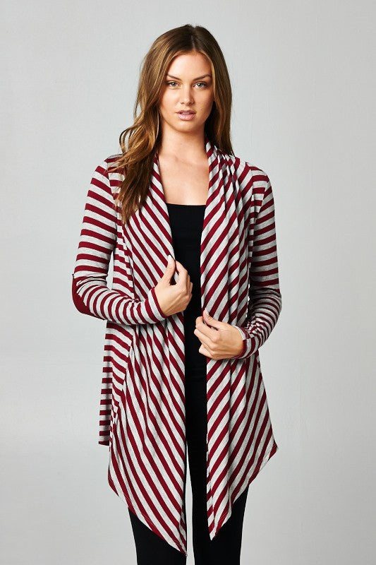 The Grab And Go Cardigan-White/Black