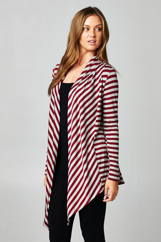 The Grab And Go Cardigan-White/Black