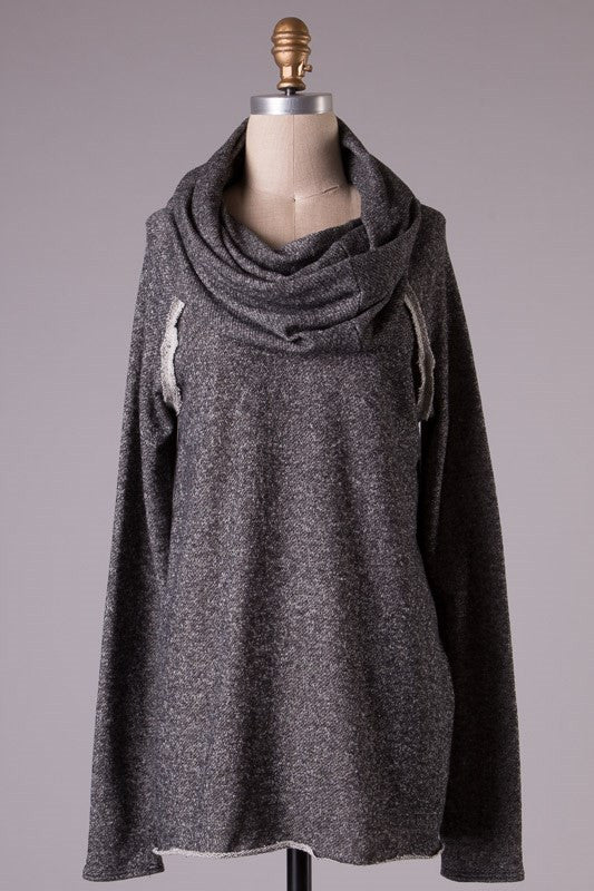 Mount Rainier Sweater Top-Mocha