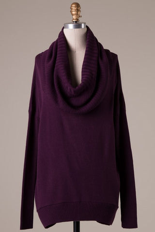 laurel Sweater-Plum
