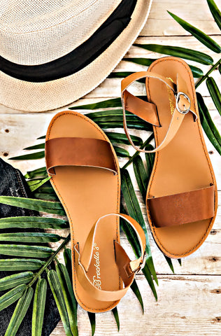 CORRINE SANDALS-TAN