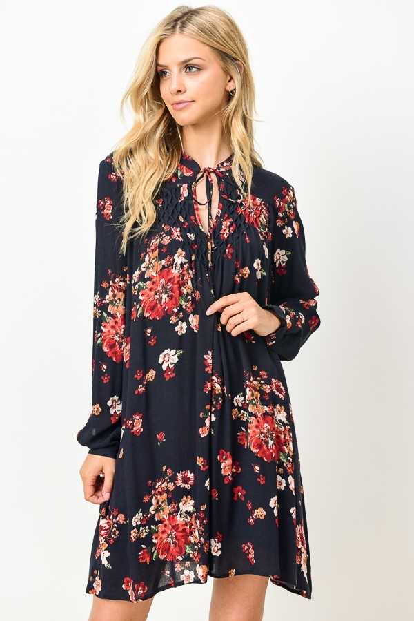 Boho Floral Dress
