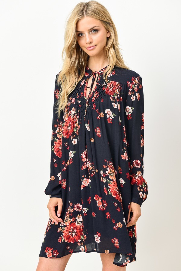 Boho Floral Dress