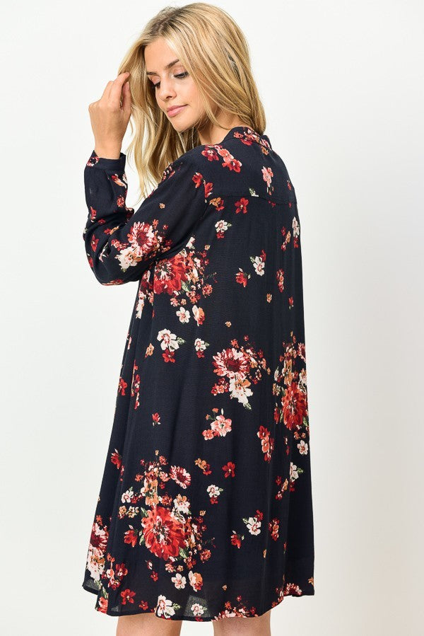 Boho Floral Dress
